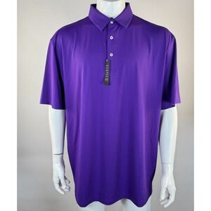 Full Turn Direct Ecotec UPF 50+ Golf Performance Polo Shirt Men XXL NWT Stretch